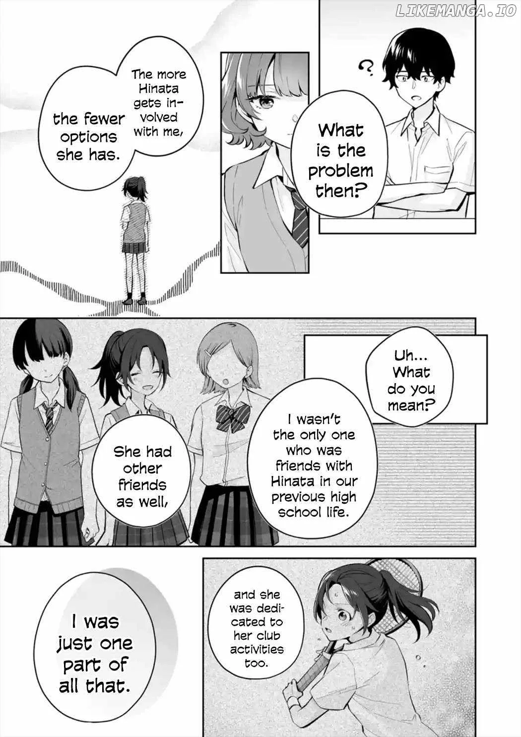 Please Leave Me Alone (For Some Reason, She Wants to Change a Lone Wolf's Helpless High School Life.) Chapter 26 page 13