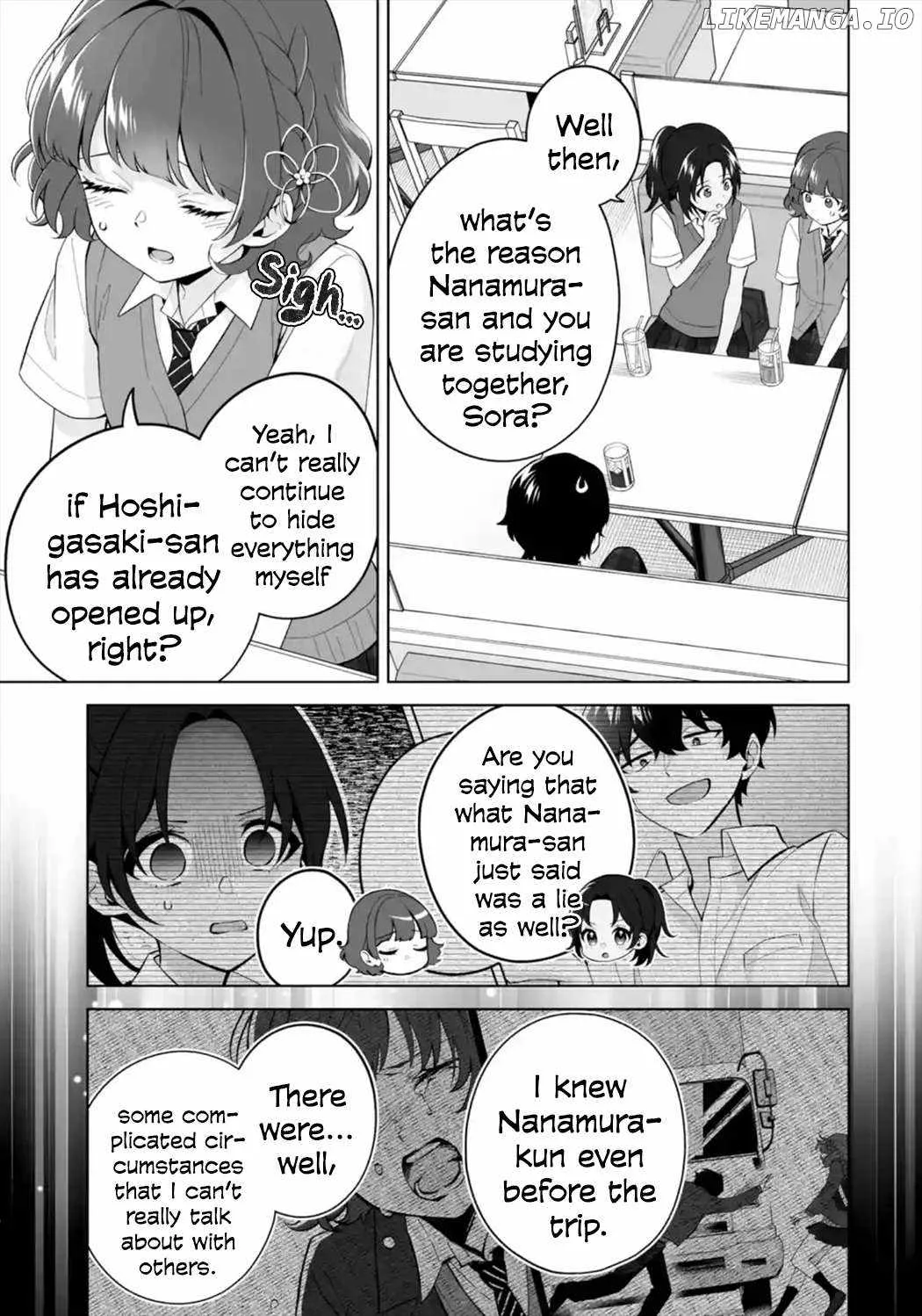 Please Leave Me Alone (For Some Reason, She Wants to Change a Lone Wolf's Helpless High School Life.) Chapter 28 page 3