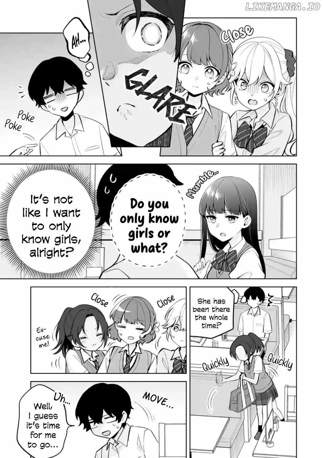 Please Leave Me Alone (For Some Reason, She Wants to Change a Lone Wolf's Helpless High School Life.) Chapter 27 page 17