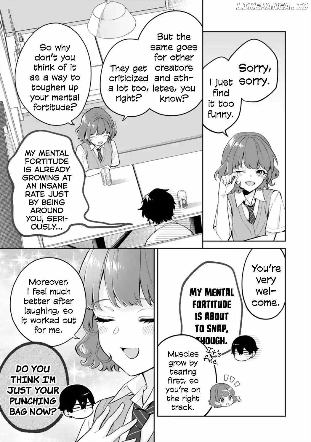 Please Leave Me Alone (For Some Reason, She Wants to Change a Lone Wolf's Helpless High School Life.) Chapter 26 page 19