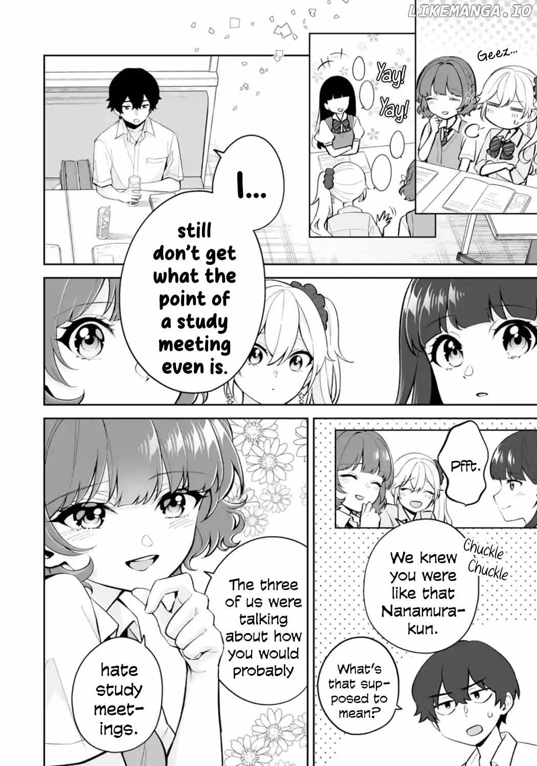 Please Leave Me Alone (For Some Reason, She Wants to Change a Lone Wolf's Helpless High School Life.) Chapter 27 page 10