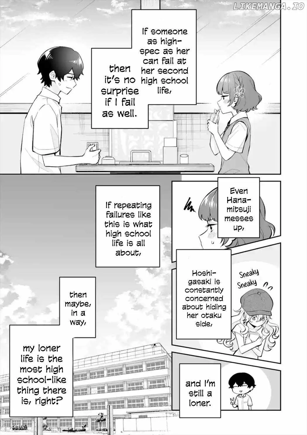 Please Leave Me Alone (For Some Reason, She Wants to Change a Lone Wolf's Helpless High School Life.) Chapter 26 page 17