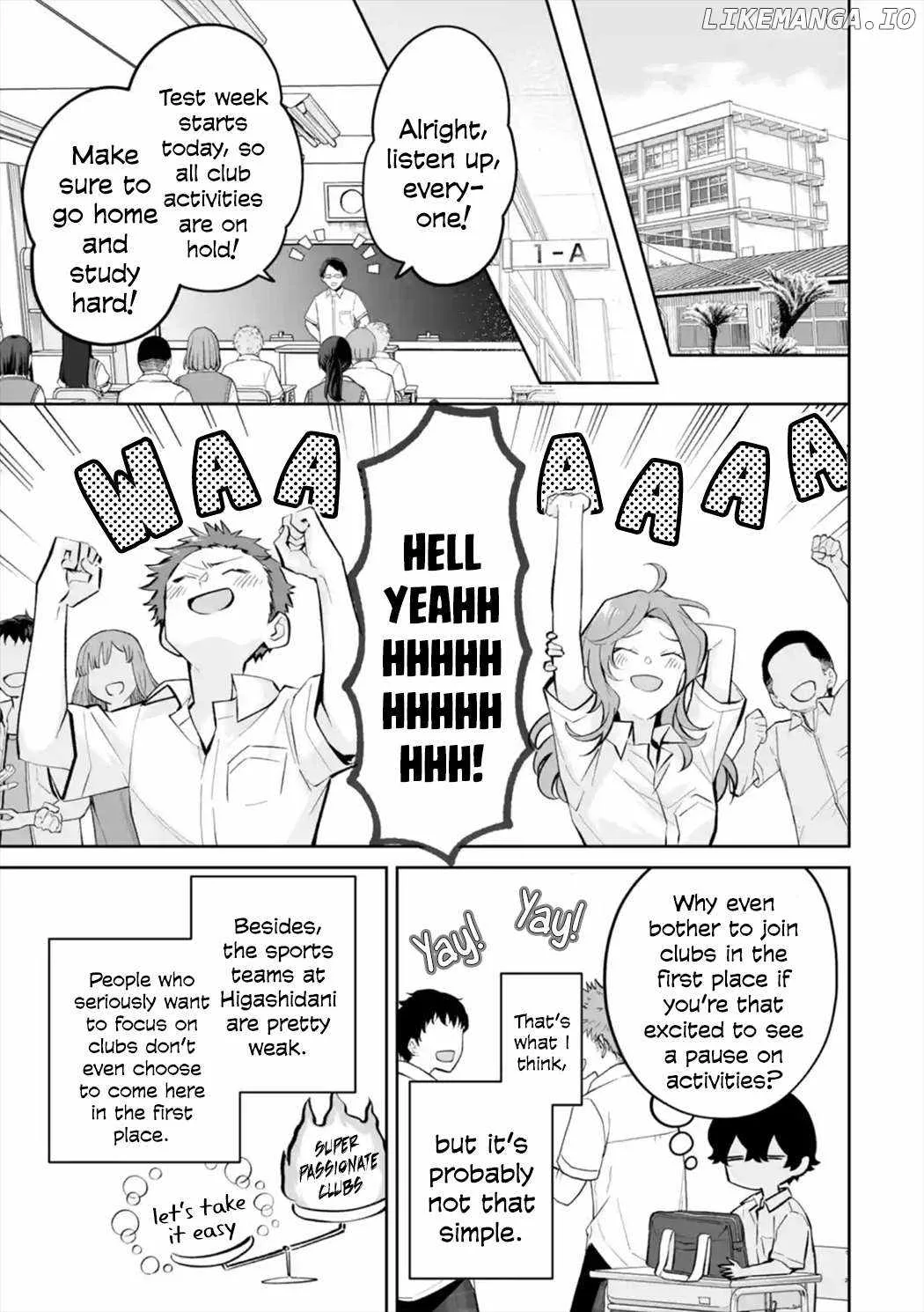 Please Leave Me Alone (For Some Reason, She Wants to Change a Lone Wolf's Helpless High School Life.) Chapter 26 page 21