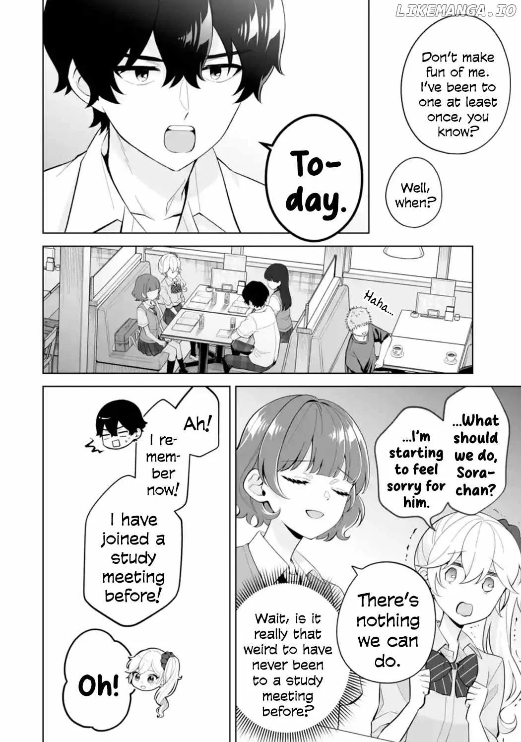 Please Leave Me Alone (For Some Reason, She Wants to Change a Lone Wolf's Helpless High School Life.) Chapter 27 page 12