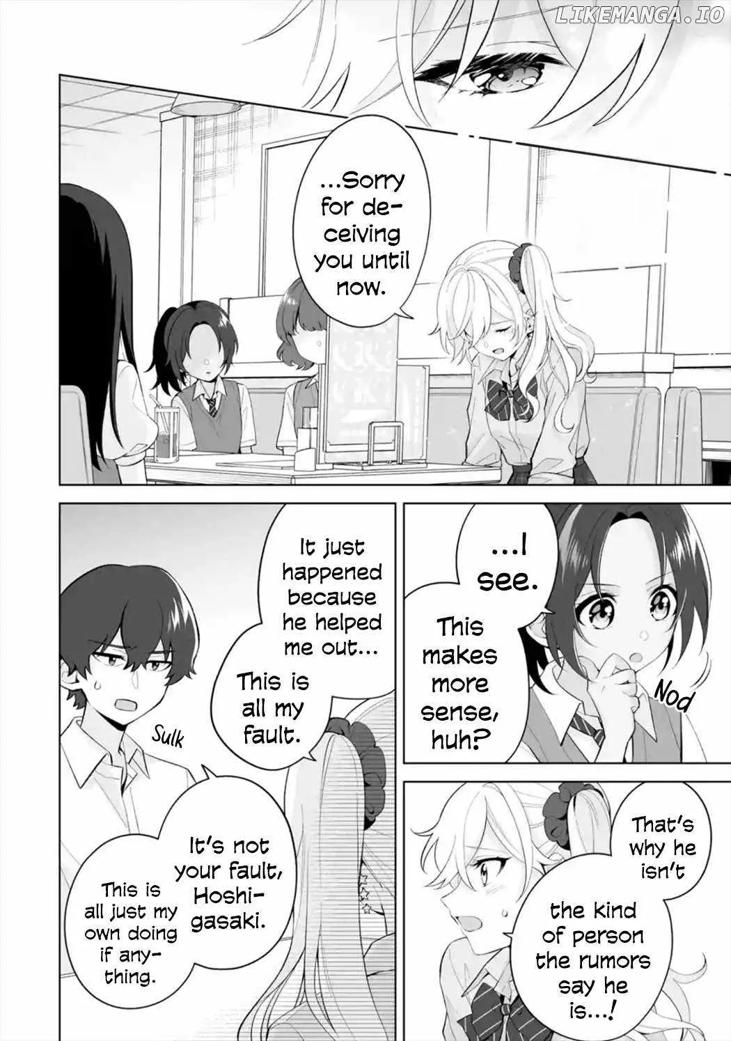 Please Leave Me Alone (For Some Reason, She Wants to Change a Lone Wolf's Helpless High School Life.) Chapter 28 page 2