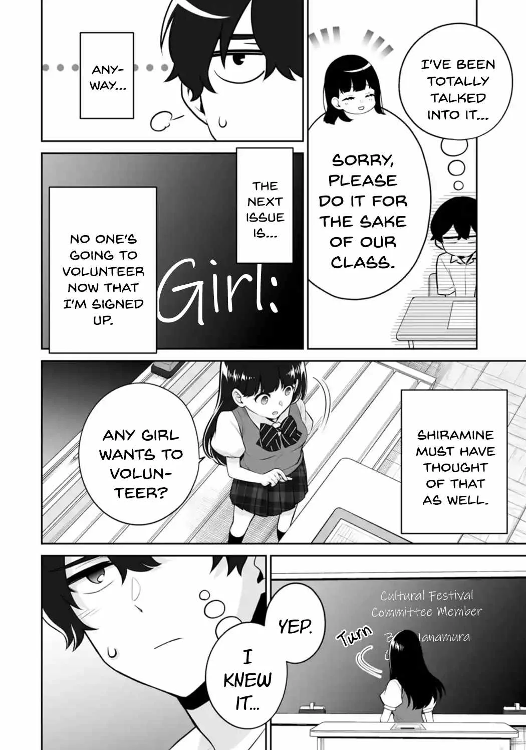 Please Leave Me Alone (For Some Reason, She Wants to Change a Lone Wolf's Helpless High School Life.) Chapter 24 page 8