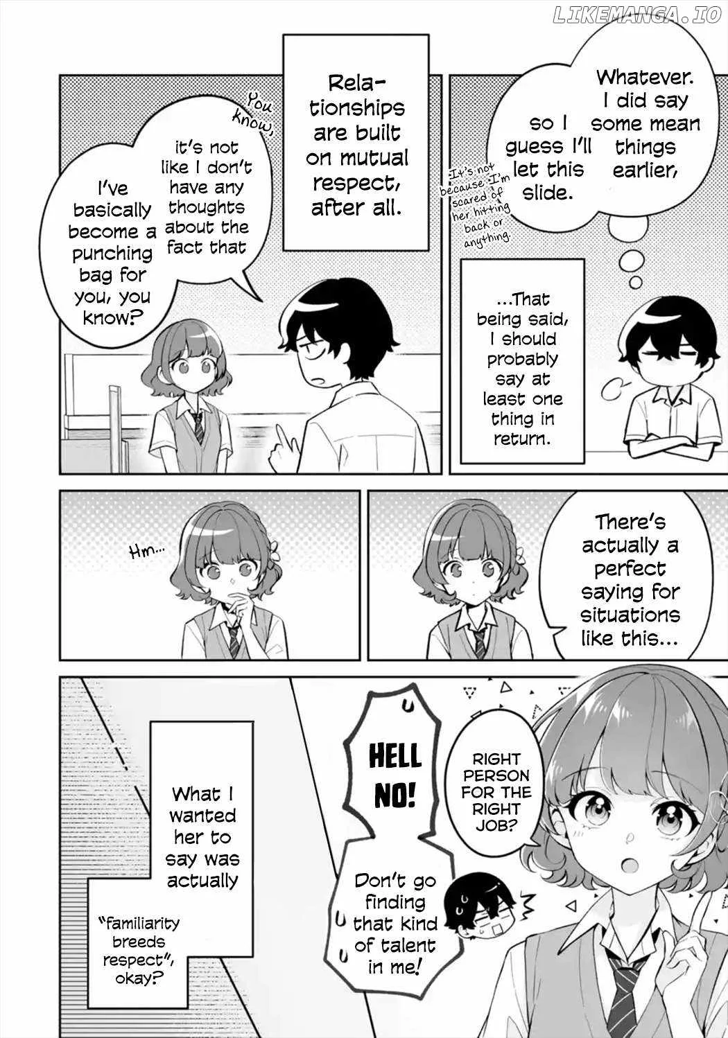 Please Leave Me Alone (For Some Reason, She Wants to Change a Lone Wolf's Helpless High School Life.) Chapter 26 page 20