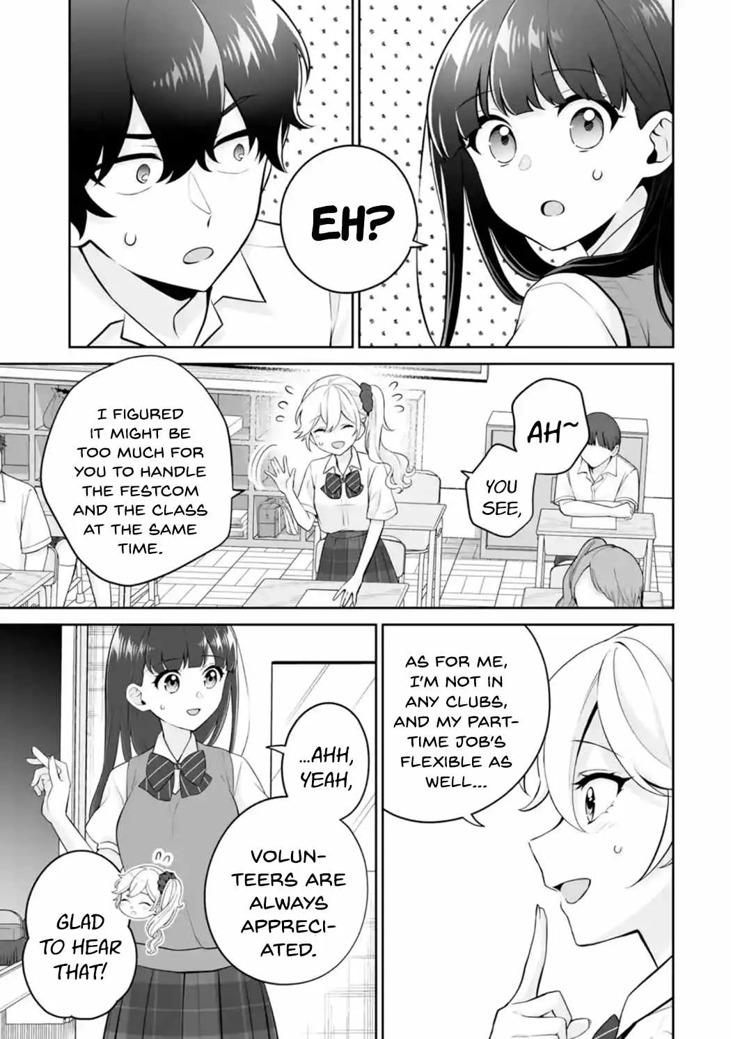 Please Leave Me Alone (For Some Reason, She Wants to Change a Lone Wolf's Helpless High School Life.) Chapter 24 page 11