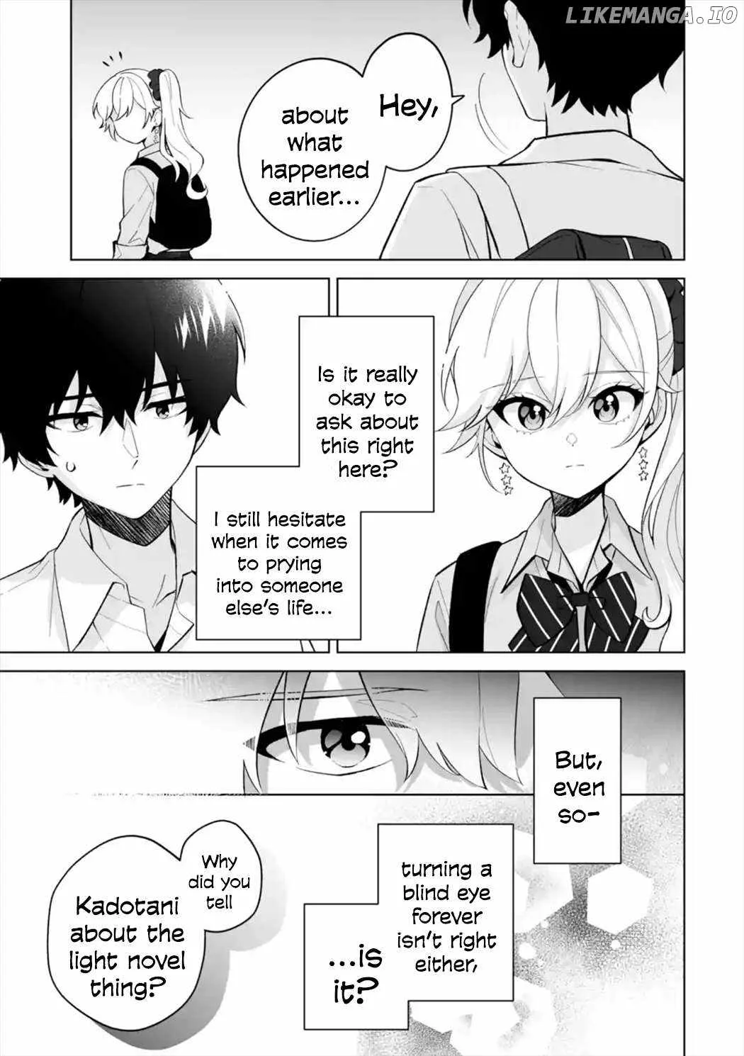Please Leave Me Alone (For Some Reason, She Wants to Change a Lone Wolf's Helpless High School Life.) Chapter 28 page 11