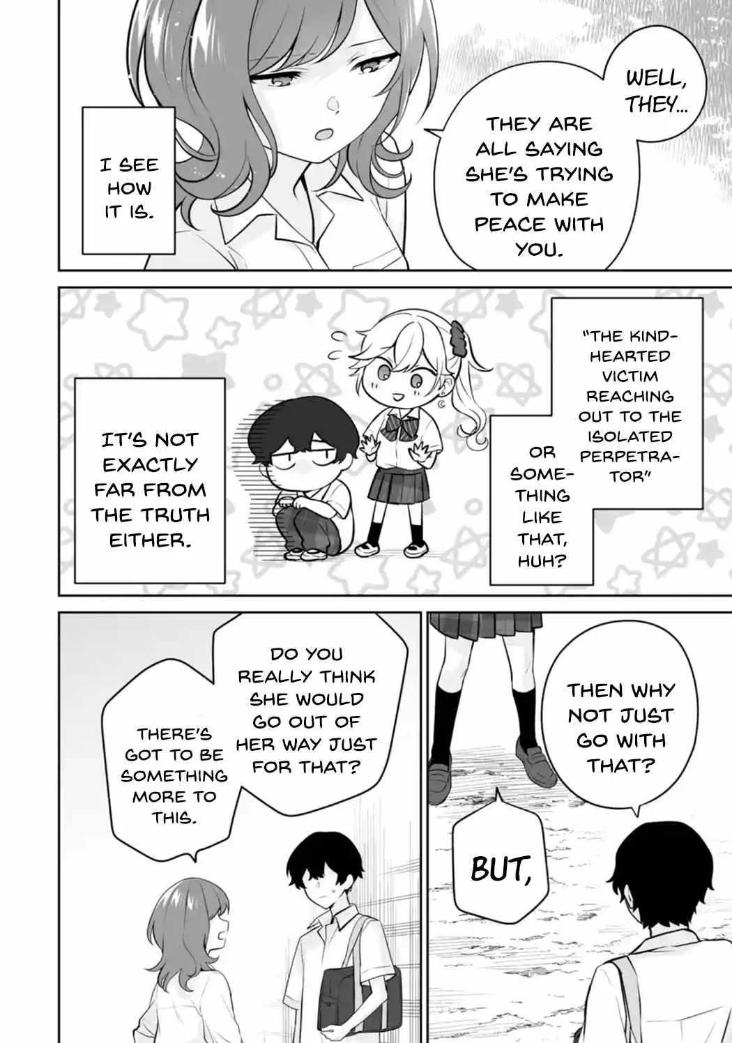 Please Leave Me Alone (For Some Reason, She Wants to Change a Lone Wolf's Helpless High School Life.) Chapter 24 page 22
