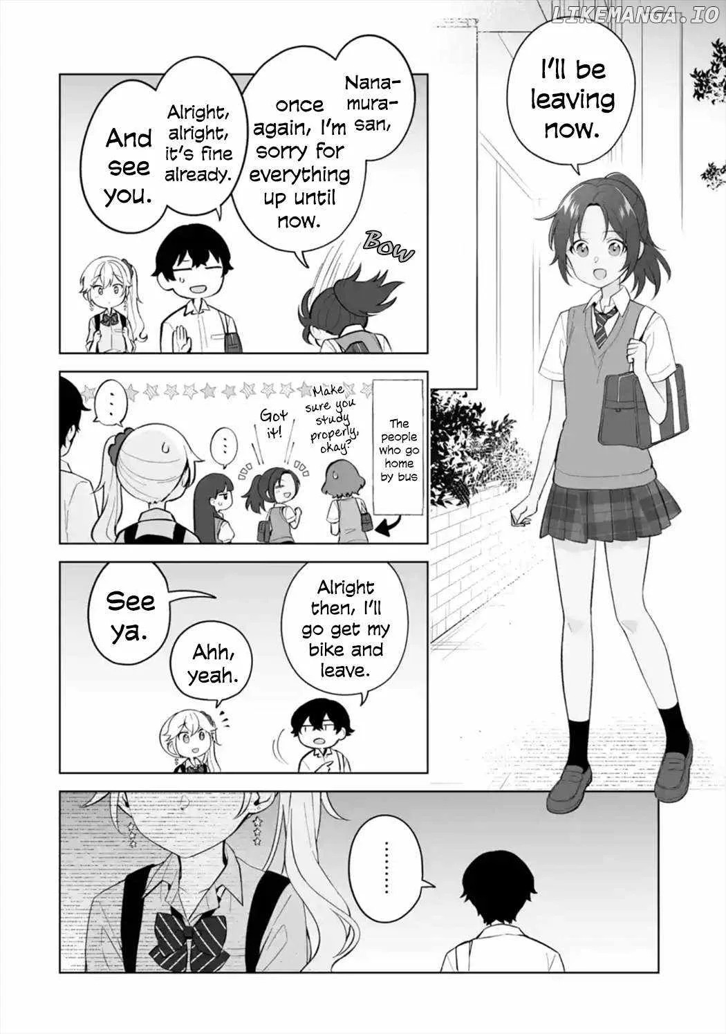 Please Leave Me Alone (For Some Reason, She Wants to Change a Lone Wolf's Helpless High School Life.) Chapter 28 page 10