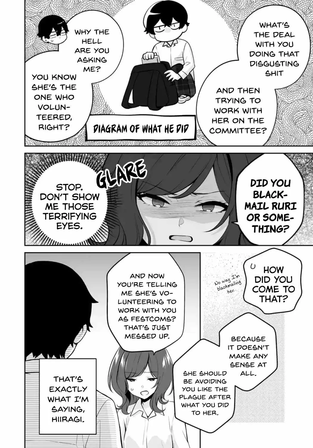 Please Leave Me Alone (For Some Reason, She Wants to Change a Lone Wolf's Helpless High School Life.) Chapter 24 page 20