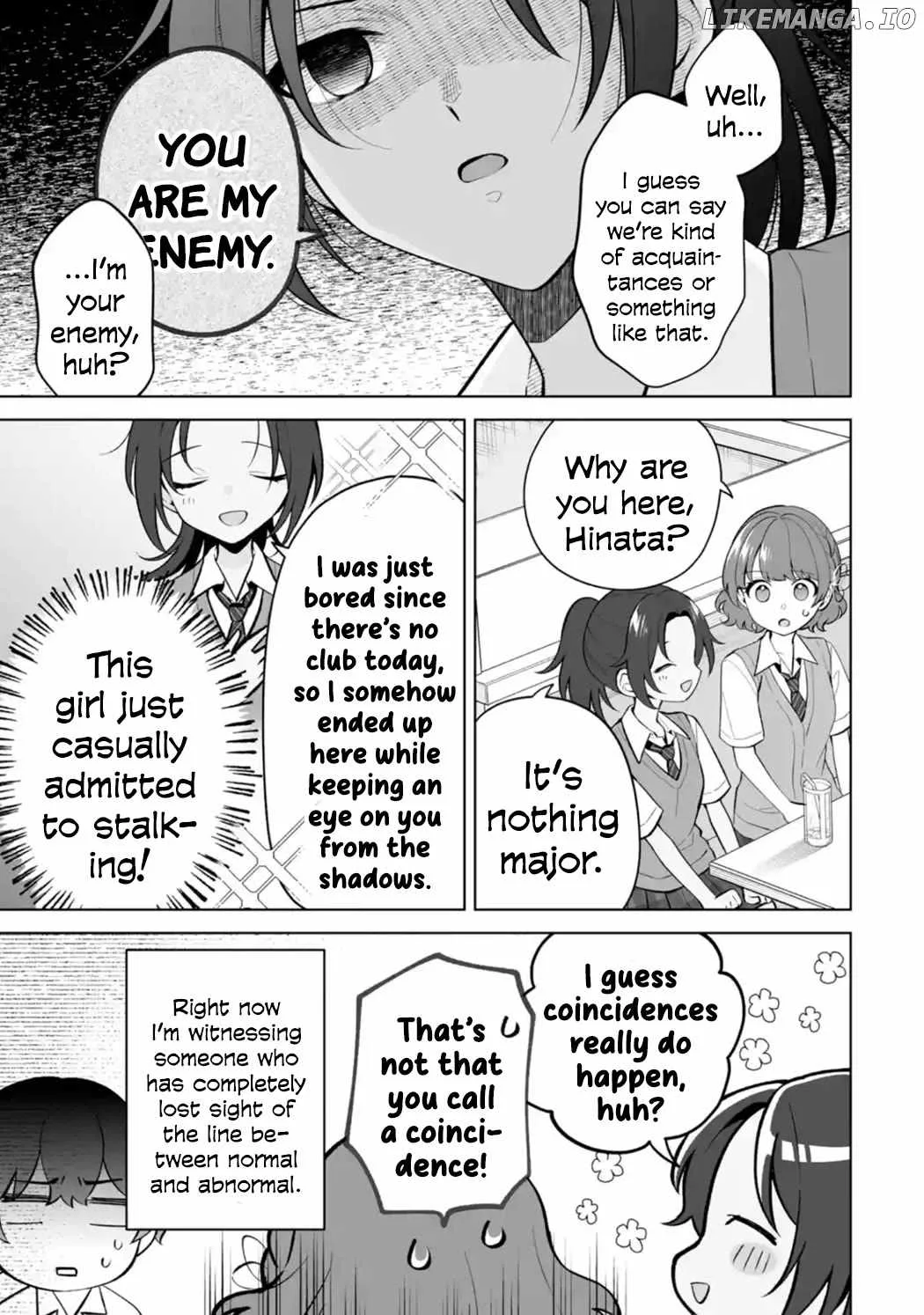 Please Leave Me Alone (For Some Reason, She Wants to Change a Lone Wolf's Helpless High School Life.) Chapter 27 page 19