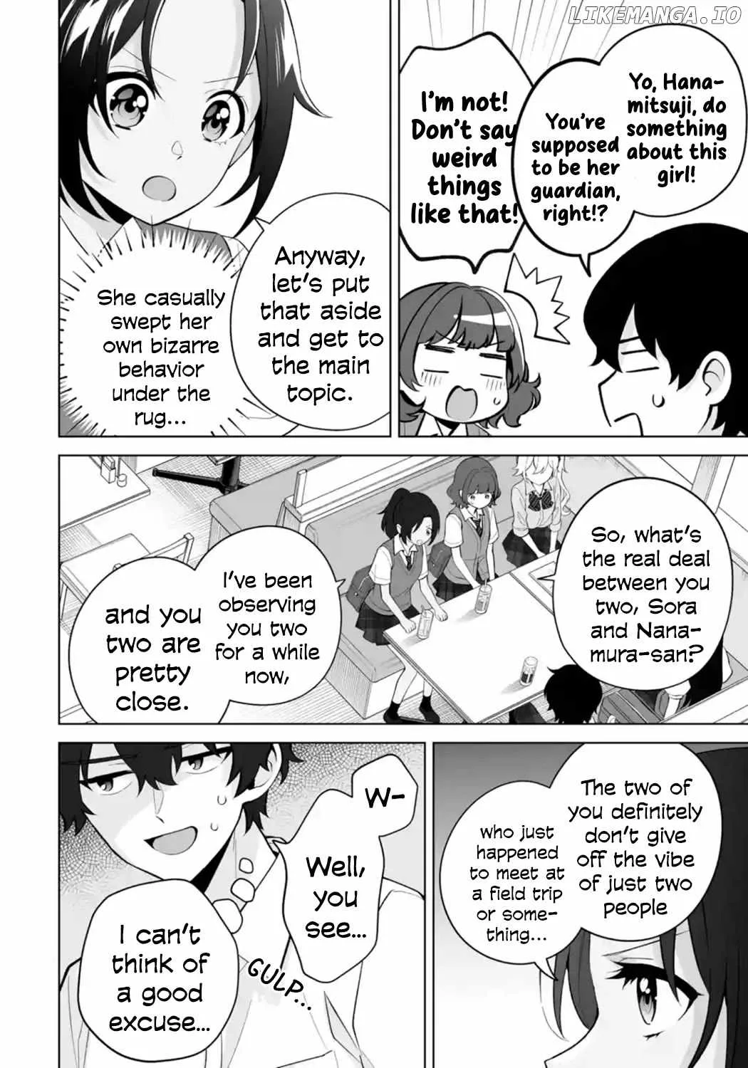 Please Leave Me Alone (For Some Reason, She Wants to Change a Lone Wolf's Helpless High School Life.) Chapter 27 page 20