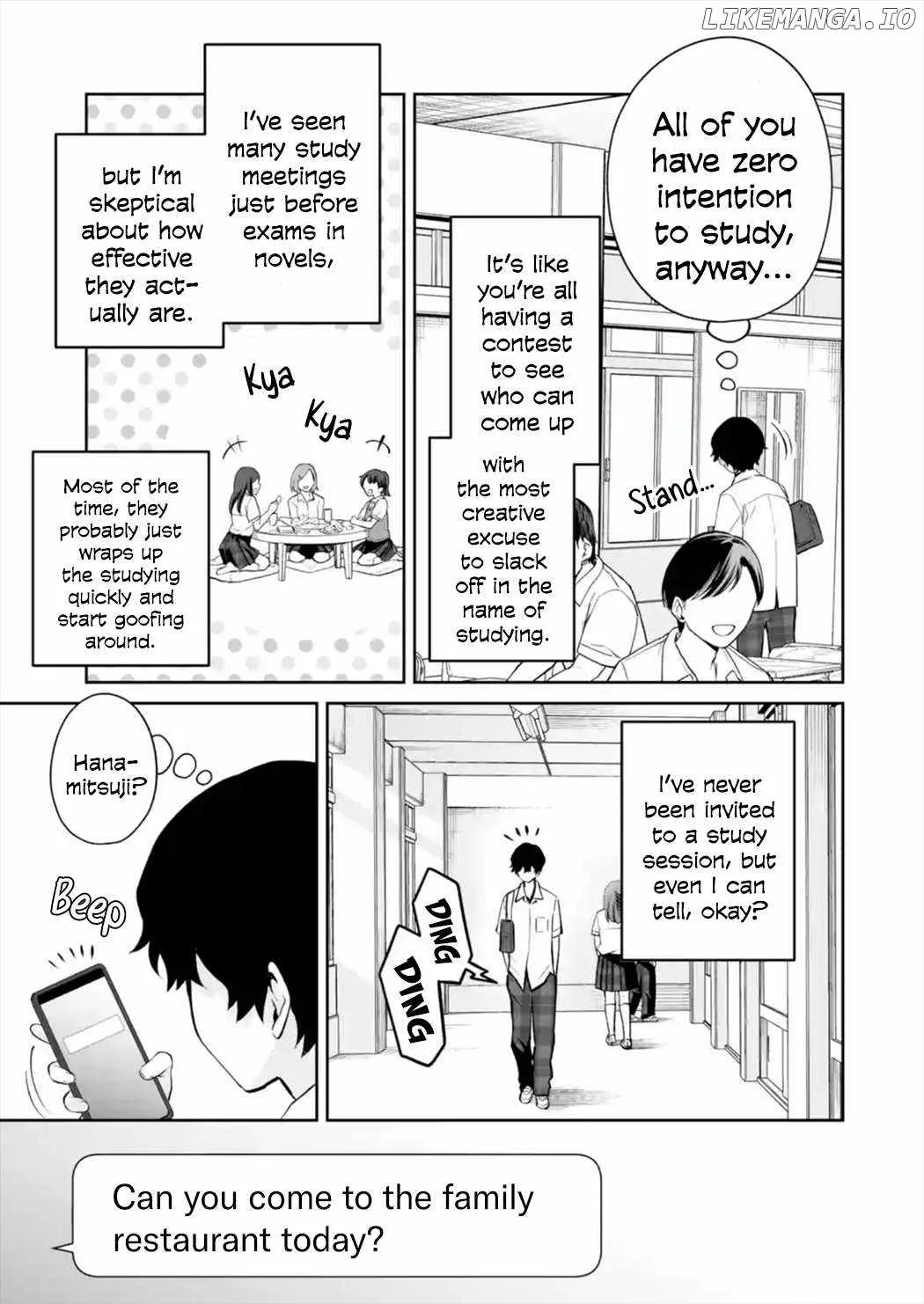 Please Leave Me Alone (For Some Reason, She Wants to Change a Lone Wolf's Helpless High School Life.) Chapter 26 page 23