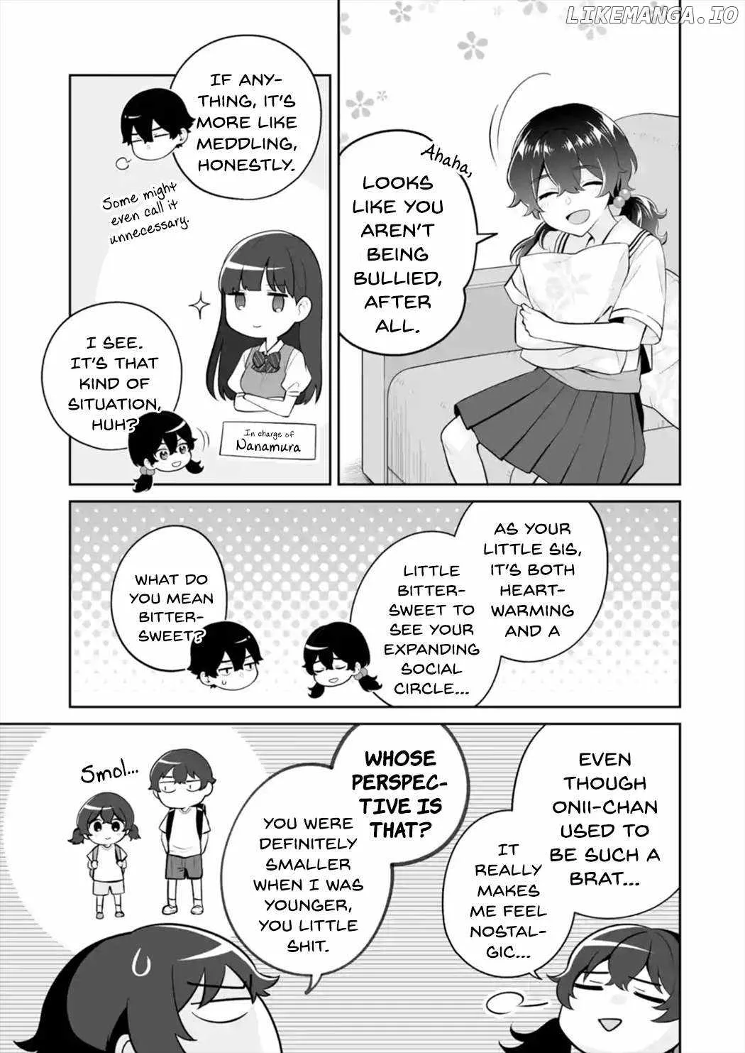 Please Leave Me Alone (For Some Reason, She Wants to Change a Lone Wolf's Helpless High School Life.) Chapter 25 page 7