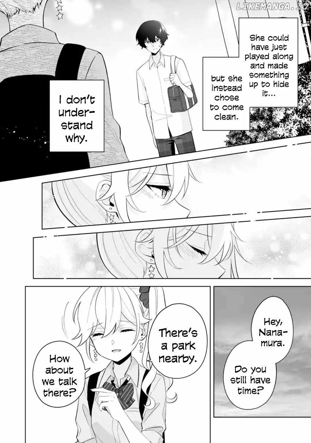 Please Leave Me Alone (For Some Reason, She Wants to Change a Lone Wolf's Helpless High School Life.) Chapter 28 page 12