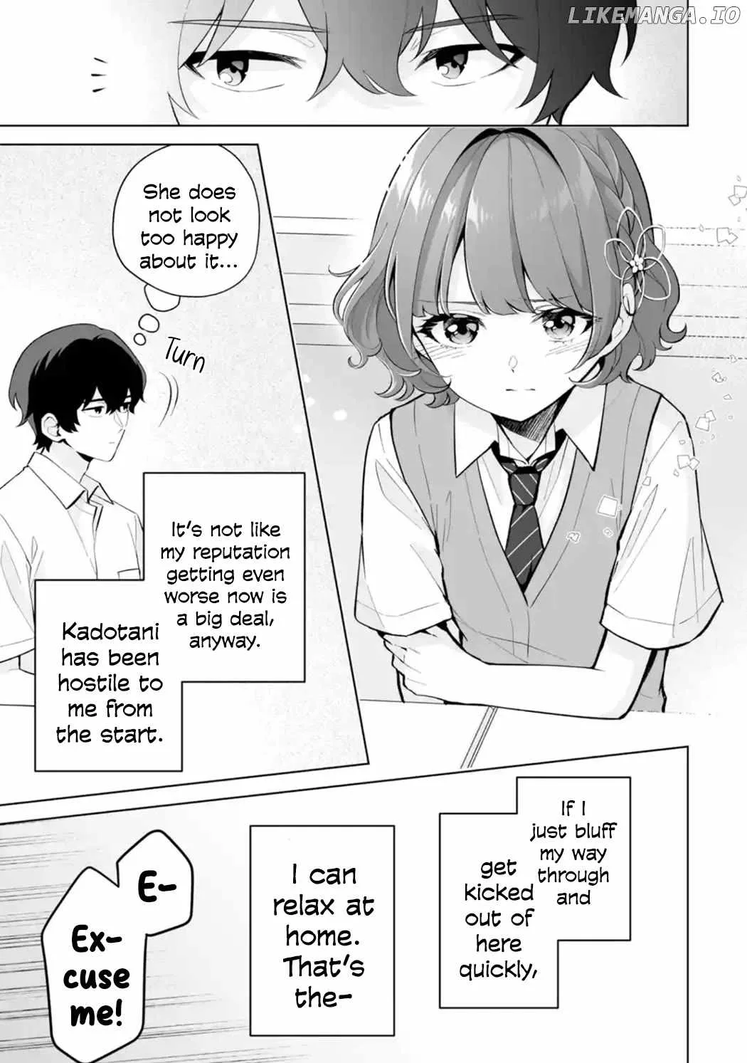 Please Leave Me Alone (For Some Reason, She Wants to Change a Lone Wolf's Helpless High School Life.) Chapter 27 page 27