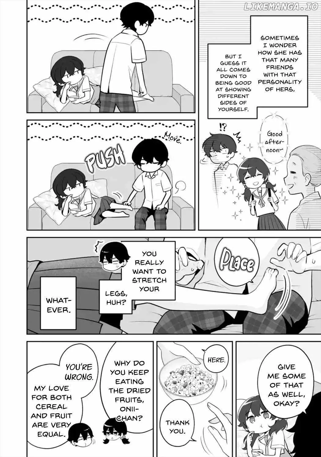 Please Leave Me Alone (For Some Reason, She Wants to Change a Lone Wolf's Helpless High School Life.) Chapter 25 page 4