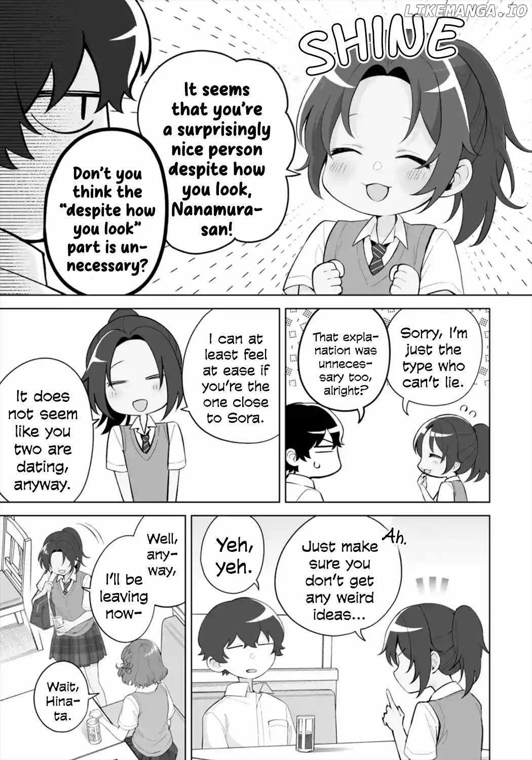 Please Leave Me Alone (For Some Reason, She Wants to Change a Lone Wolf's Helpless High School Life.) Chapter 28 page 7