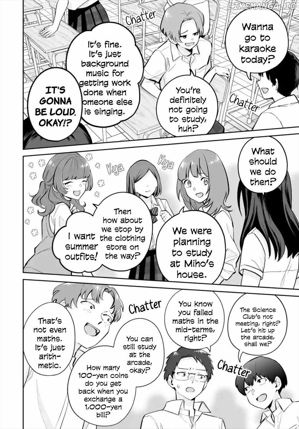 Please Leave Me Alone (For Some Reason, She Wants to Change a Lone Wolf's Helpless High School Life.) Chapter 26 page 22
