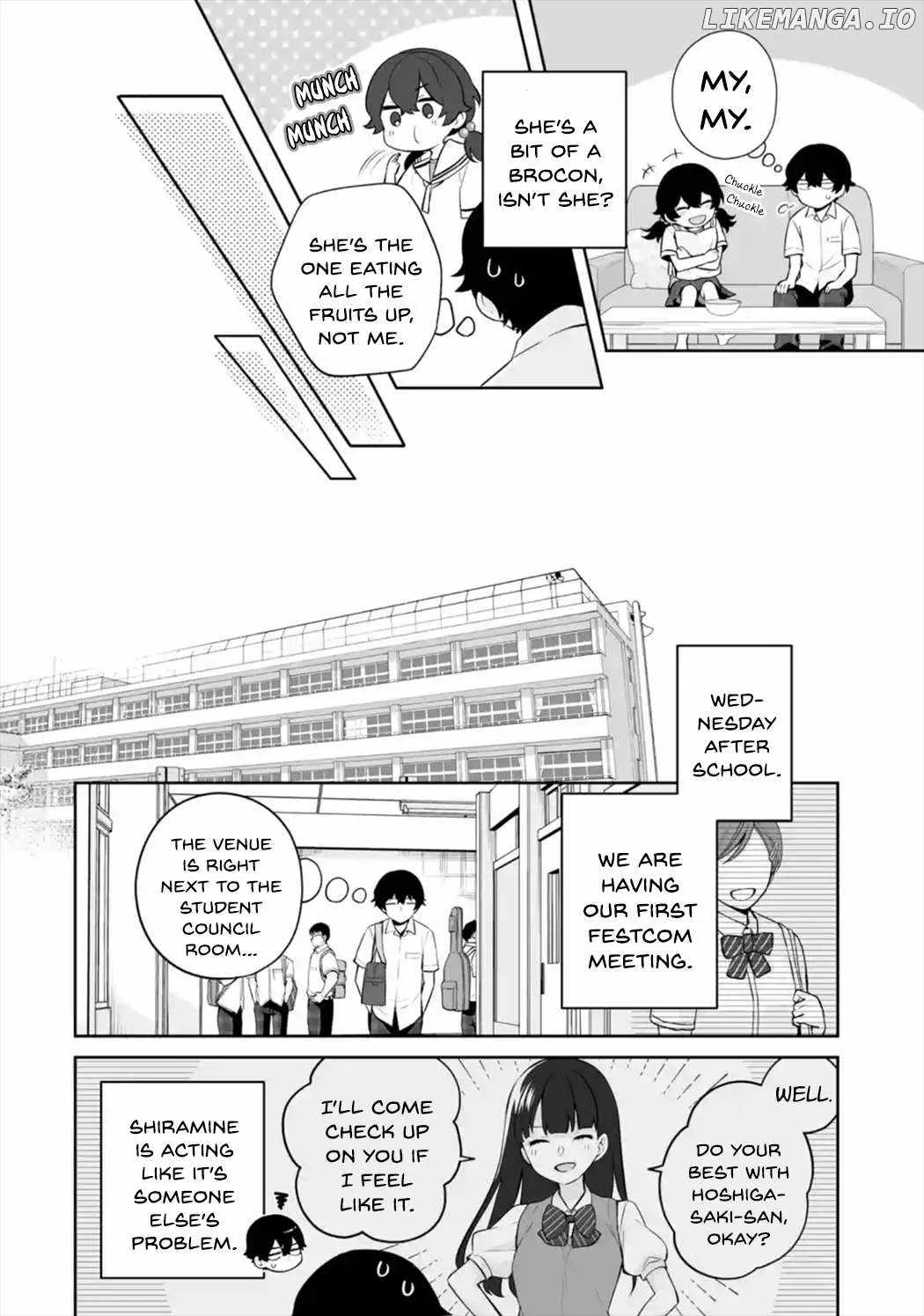 Please Leave Me Alone (For Some Reason, She Wants to Change a Lone Wolf's Helpless High School Life.) Chapter 25 page 8