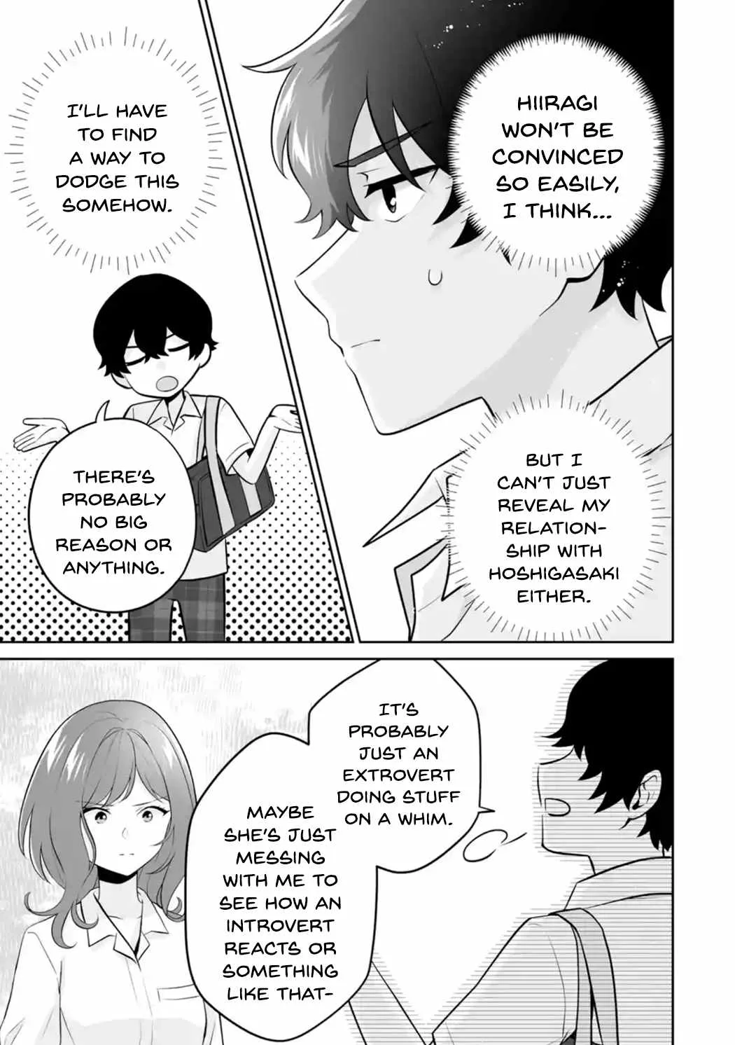 Please Leave Me Alone (For Some Reason, She Wants to Change a Lone Wolf's Helpless High School Life.) Chapter 24 page 23