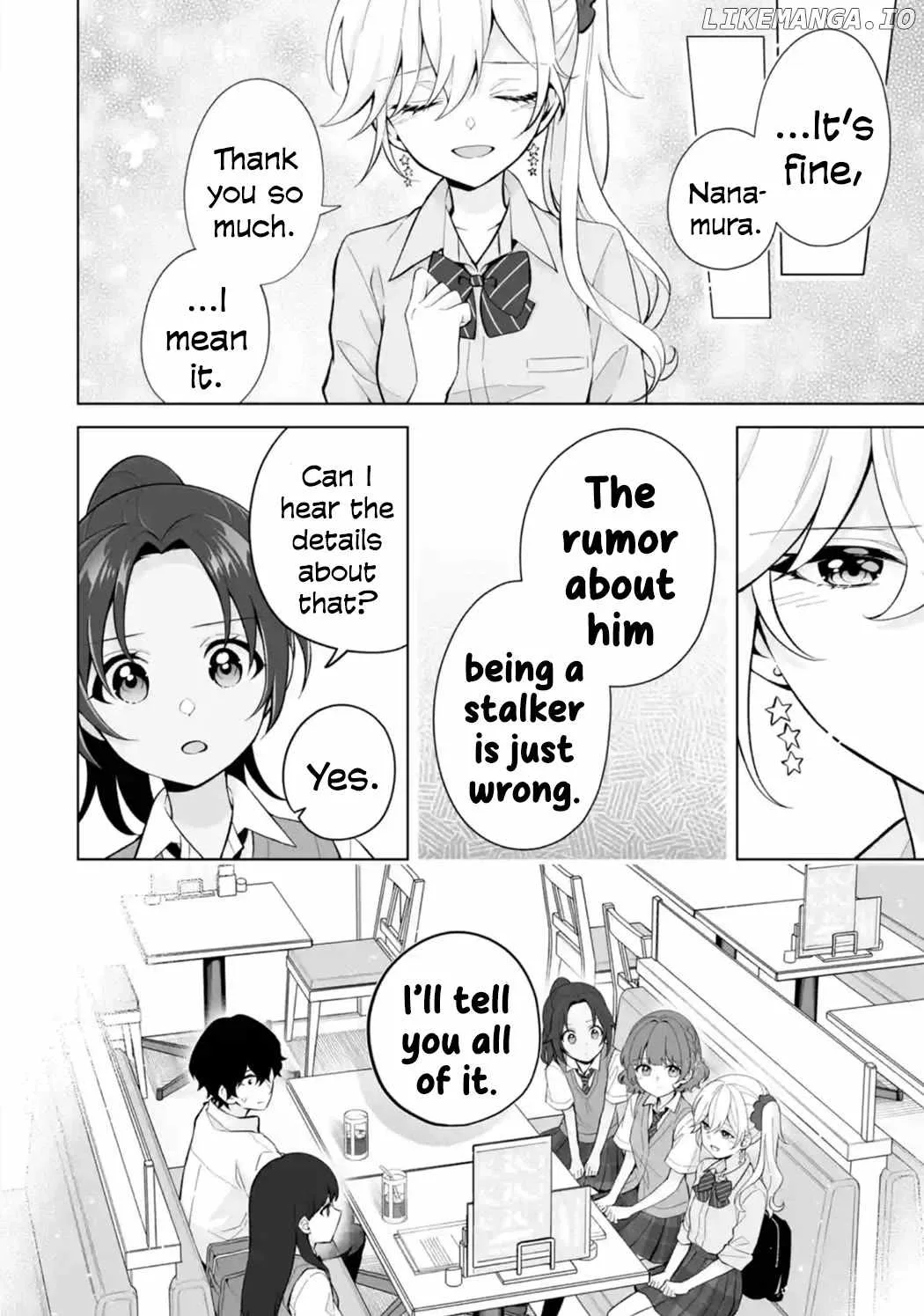 Please Leave Me Alone (For Some Reason, She Wants to Change a Lone Wolf's Helpless High School Life.) Chapter 27 page 30