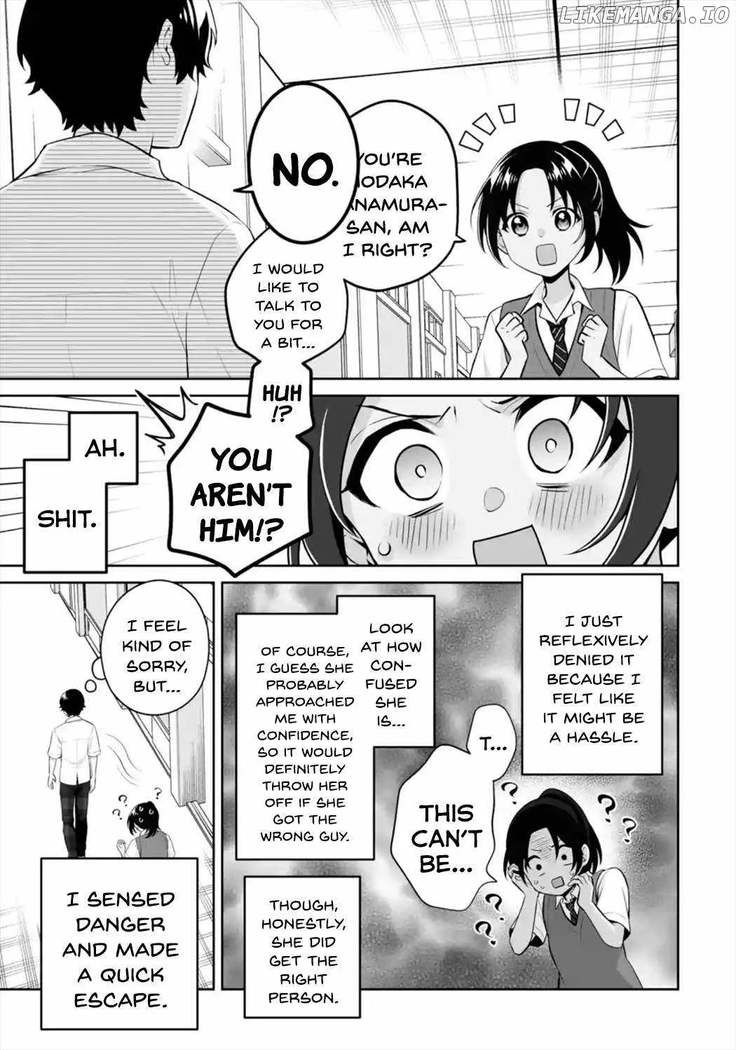 Please Leave Me Alone (For Some Reason, She Wants to Change a Lone Wolf's Helpless High School Life.) Chapter 25 page 23