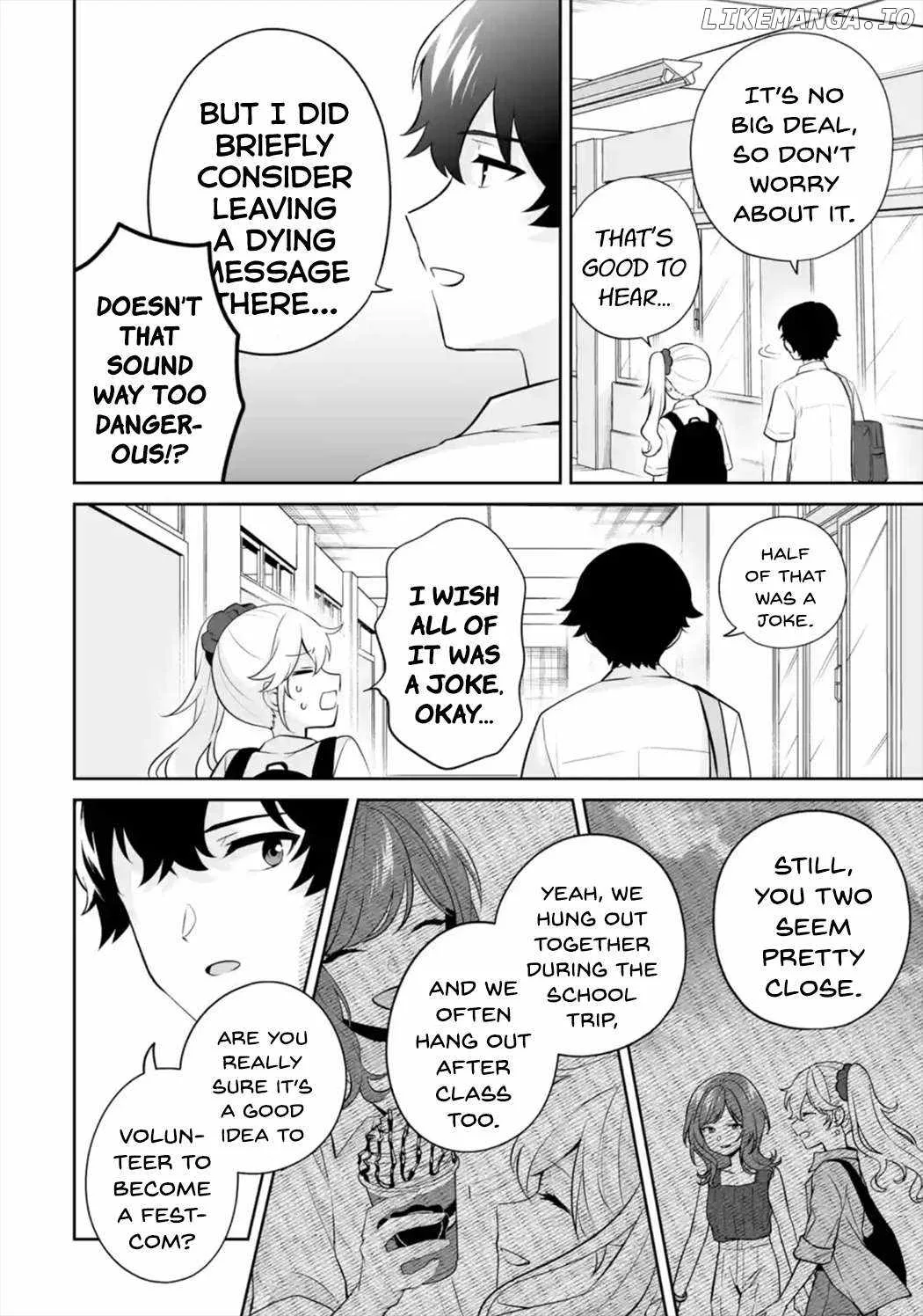 Please Leave Me Alone (For Some Reason, She Wants to Change a Lone Wolf's Helpless High School Life.) Chapter 25 page 14