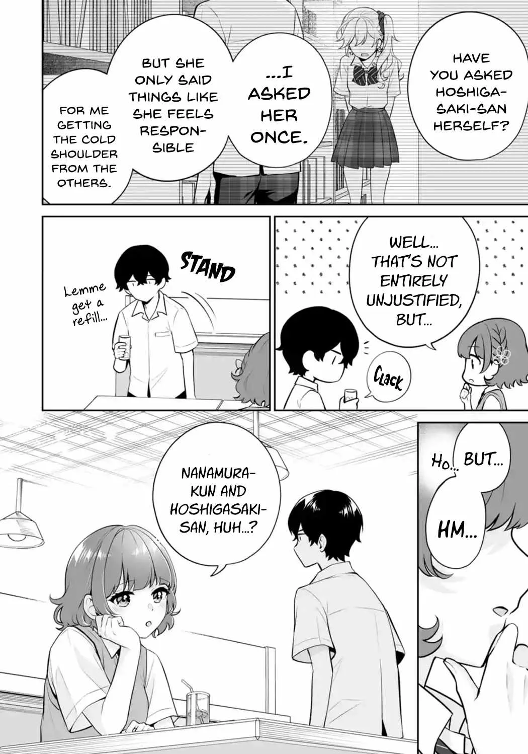 Please Leave Me Alone (For Some Reason, She Wants to Change a Lone Wolf's Helpless High School Life.) Chapter 24 page 32