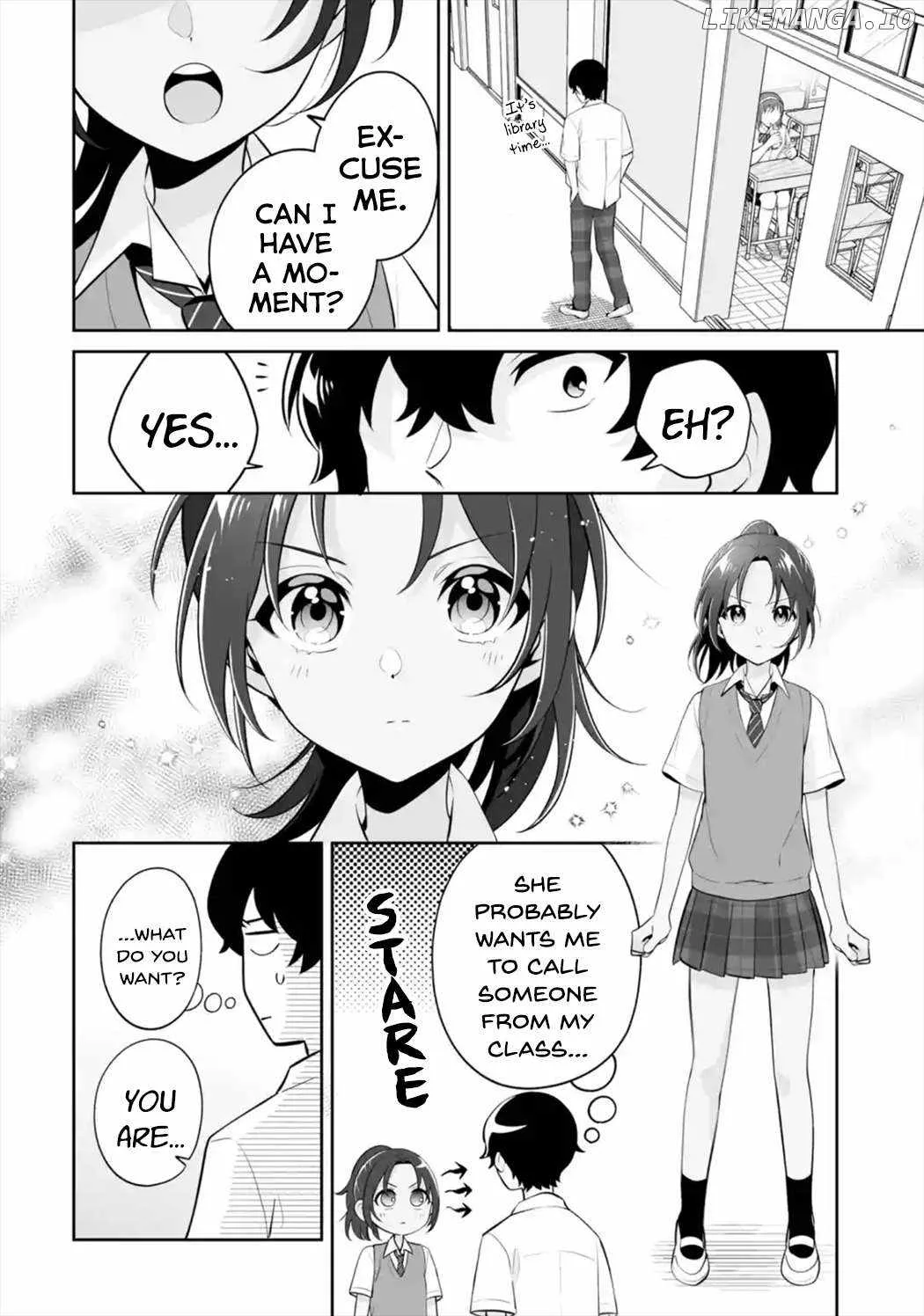 Please Leave Me Alone (For Some Reason, She Wants to Change a Lone Wolf's Helpless High School Life.) Chapter 25 page 22