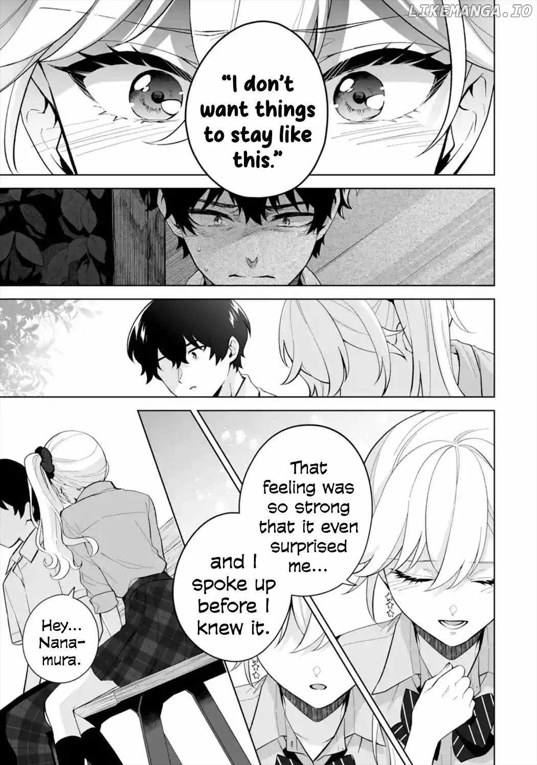 Please Leave Me Alone (For Some Reason, She Wants to Change a Lone Wolf's Helpless High School Life.) Chapter 28 page 23