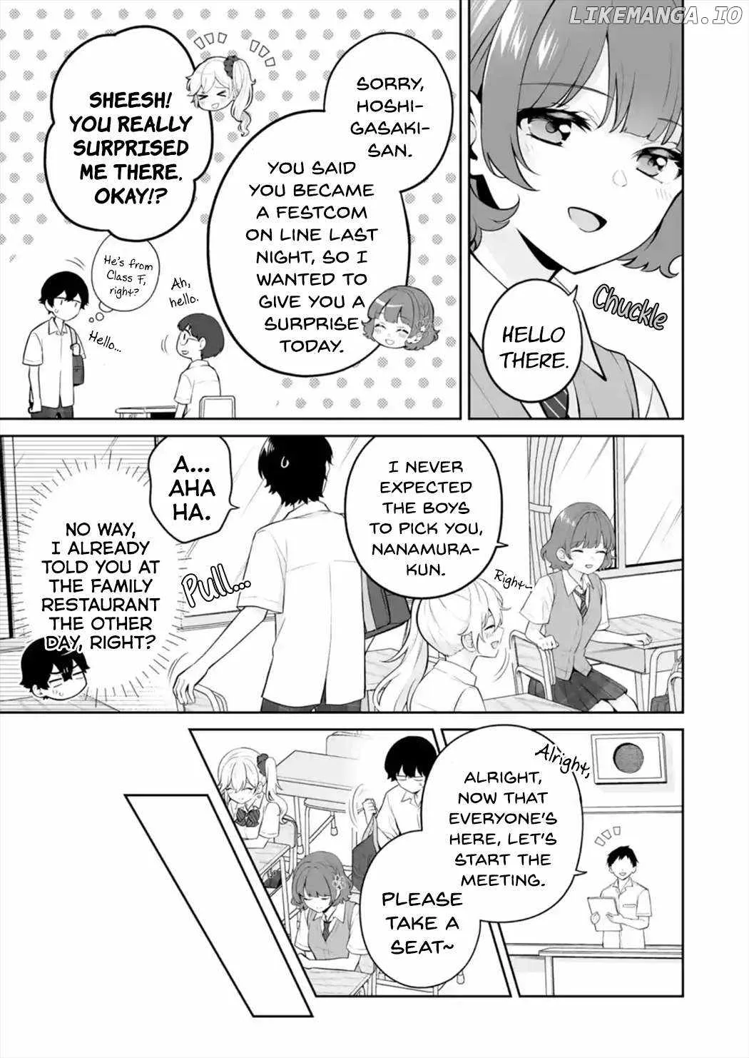 Please Leave Me Alone (For Some Reason, She Wants to Change a Lone Wolf's Helpless High School Life.) Chapter 25 page 17
