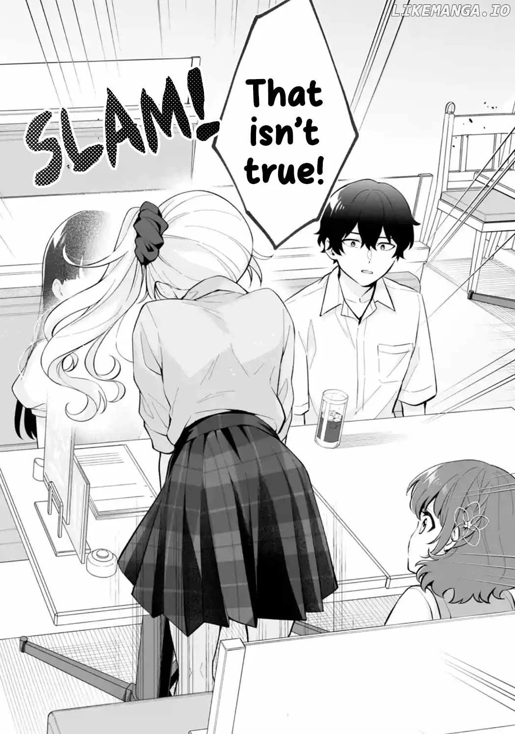 Please Leave Me Alone (For Some Reason, She Wants to Change a Lone Wolf's Helpless High School Life.) Chapter 27 page 28