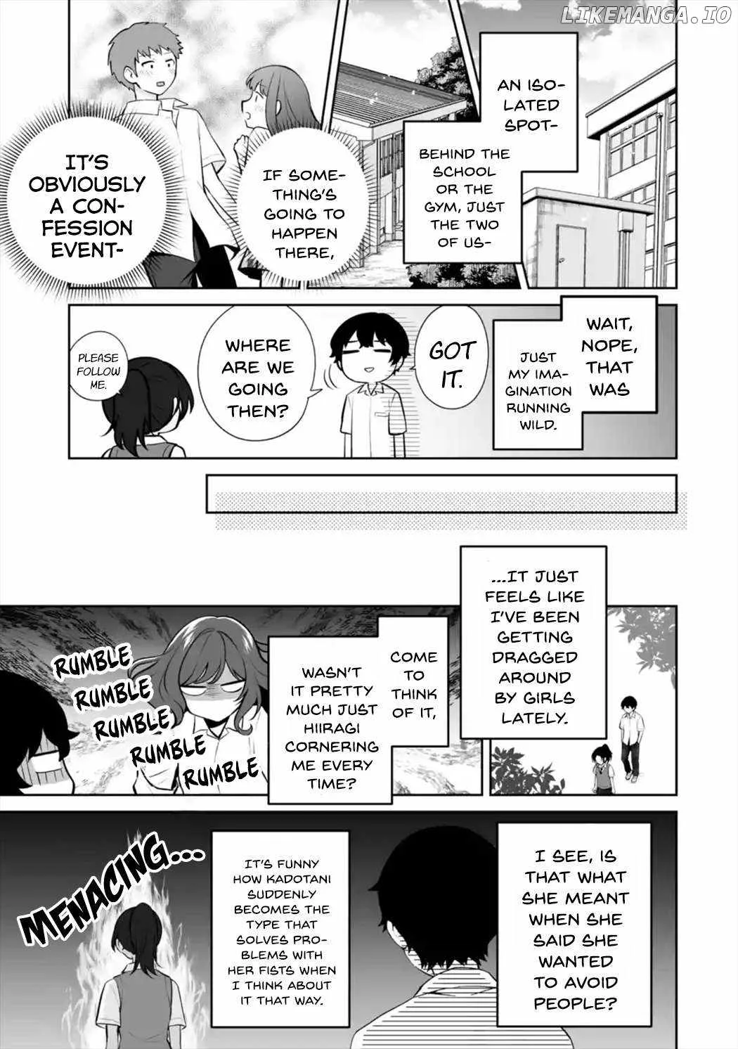 Please Leave Me Alone (For Some Reason, She Wants to Change a Lone Wolf's Helpless High School Life.) Chapter 25 page 27