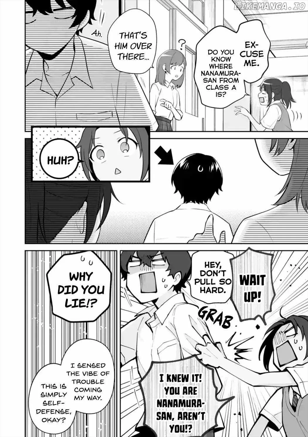 Please Leave Me Alone (For Some Reason, She Wants to Change a Lone Wolf's Helpless High School Life.) Chapter 25 page 24