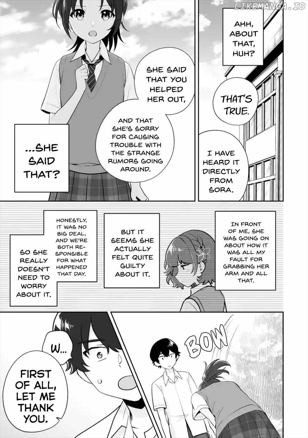 Please Leave Me Alone (For Some Reason, She Wants to Change a Lone Wolf's Helpless High School Life.) Chapter 25 page 29