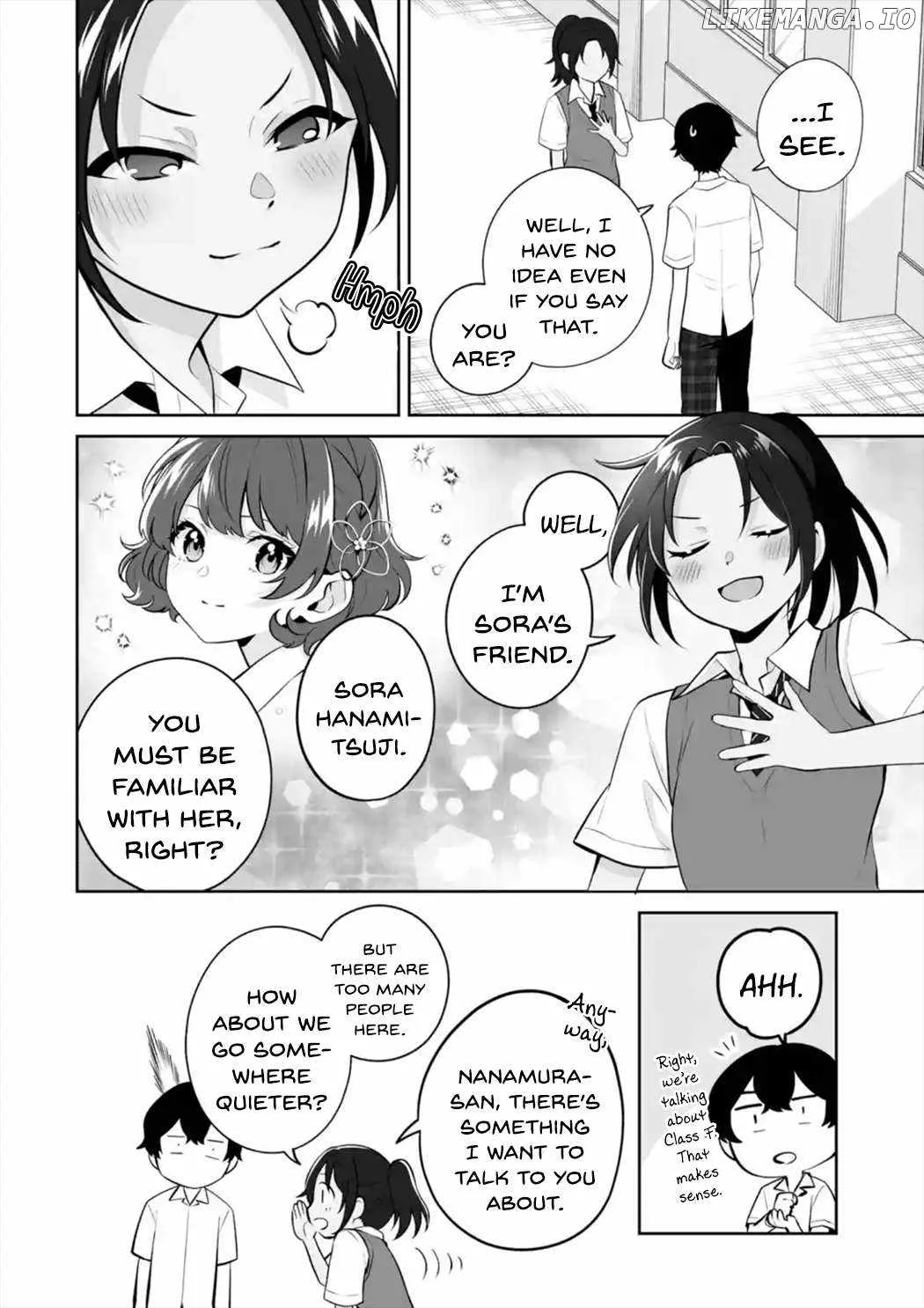 Please Leave Me Alone (For Some Reason, She Wants to Change a Lone Wolf's Helpless High School Life.) Chapter 25 page 26