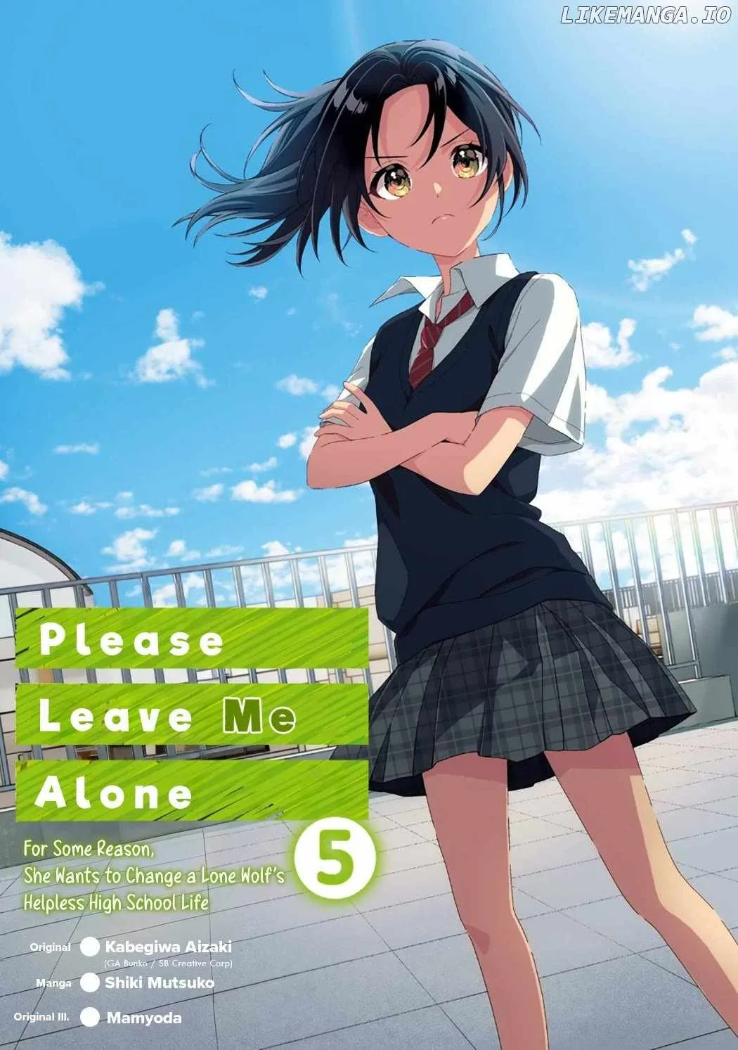 Please Leave Me Alone (For Some Reason, She Wants to Change a Lone Wolf's Helpless High School Life.) Chapter 29.5 page 3