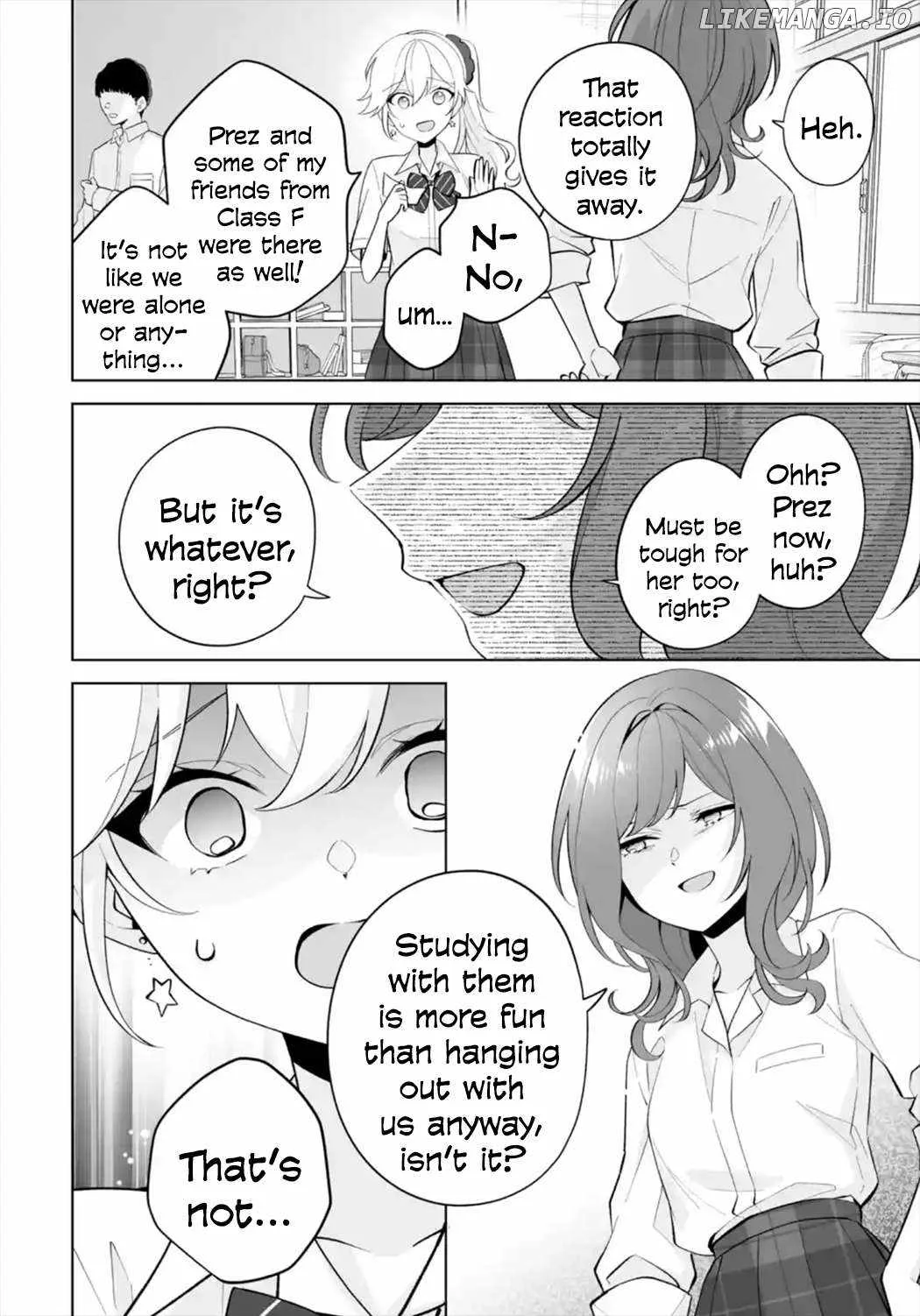 Please Leave Me Alone (For Some Reason, She Wants to Change a Lone Wolf's Helpless High School Life.) Chapter 29 page 6