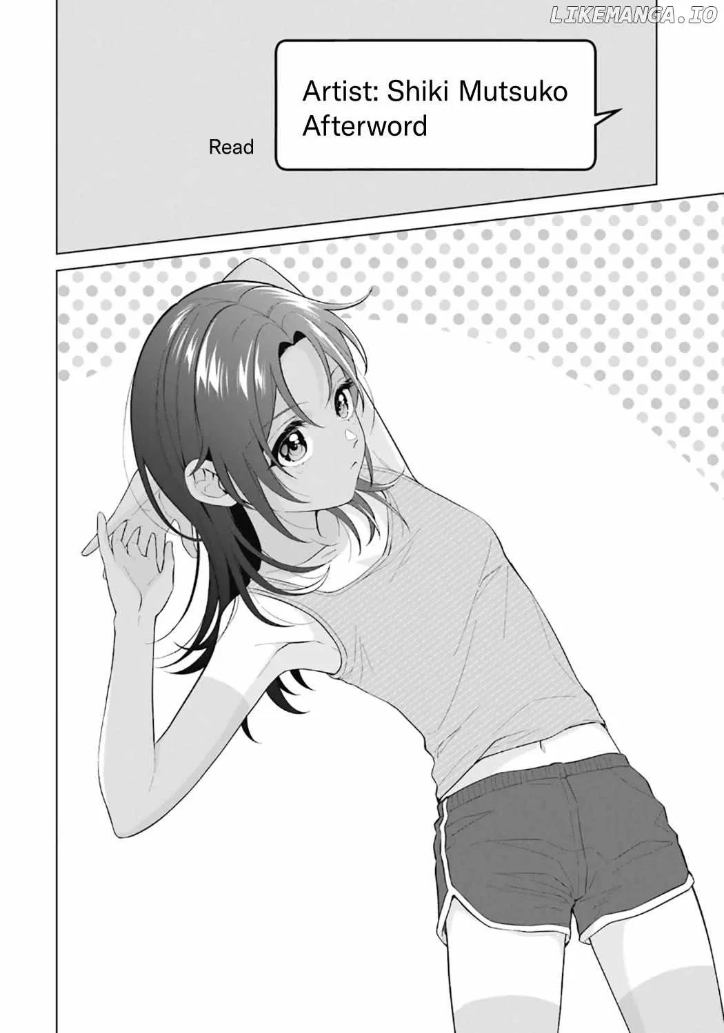 Please Leave Me Alone (For Some Reason, She Wants to Change a Lone Wolf's Helpless High School Life.) Chapter 29.5 page 9
