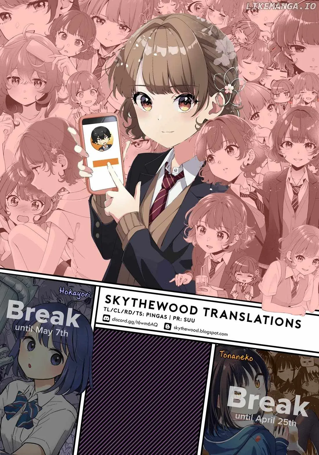 Please Leave Me Alone (For Some Reason, She Wants to Change a Lone Wolf's Helpless High School Life.) Chapter 29.5 page 15