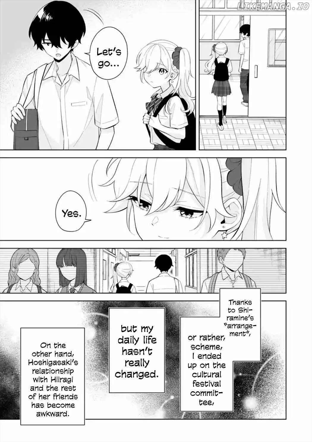 Please Leave Me Alone (For Some Reason, She Wants to Change a Lone Wolf's Helpless High School Life.) Chapter 29 page 17