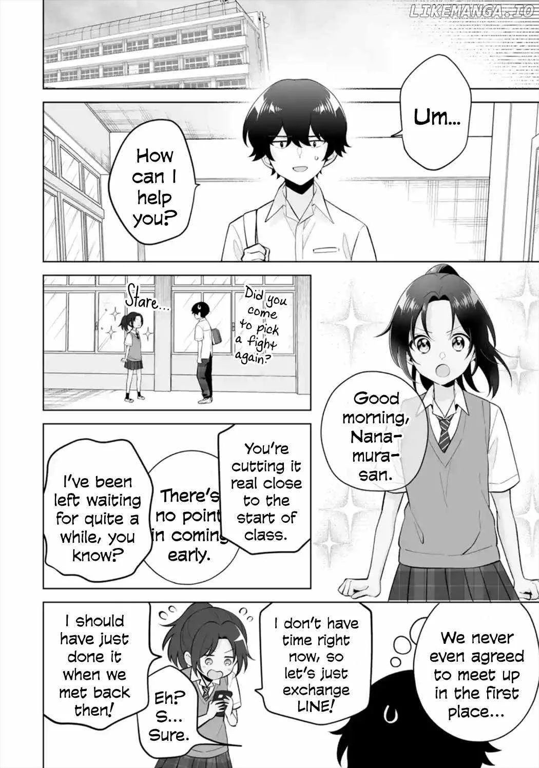 Please Leave Me Alone (For Some Reason, She Wants to Change a Lone Wolf's Helpless High School Life.) Chapter 29 page 24
