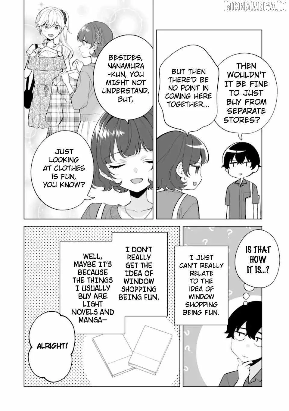 Please Leave Me Alone (For Some Reason, She Wants to Change a Lone Wolf's Helpless High School Life.) Chapter 30.1 page 10