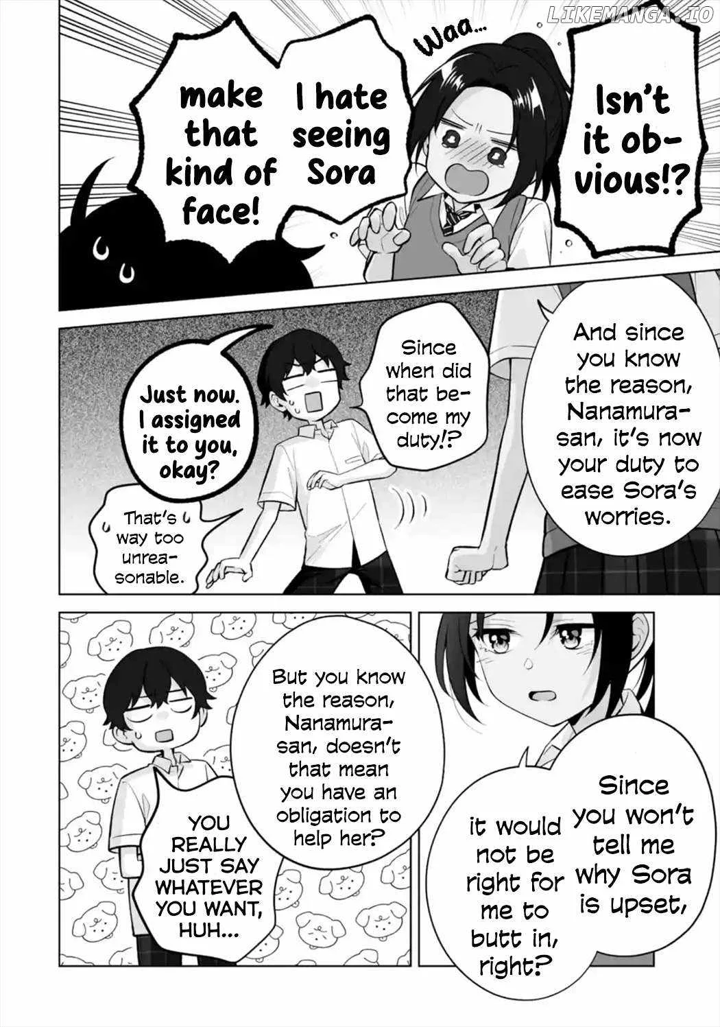 Please Leave Me Alone (For Some Reason, She Wants to Change a Lone Wolf's Helpless High School Life.) Chapter 29 page 28