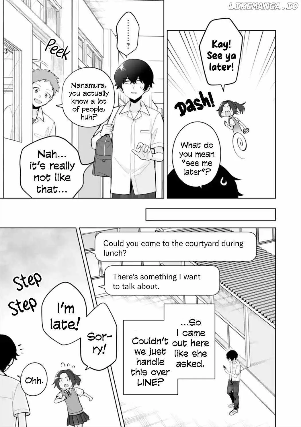 Please Leave Me Alone (For Some Reason, She Wants to Change a Lone Wolf's Helpless High School Life.) Chapter 29 page 25
