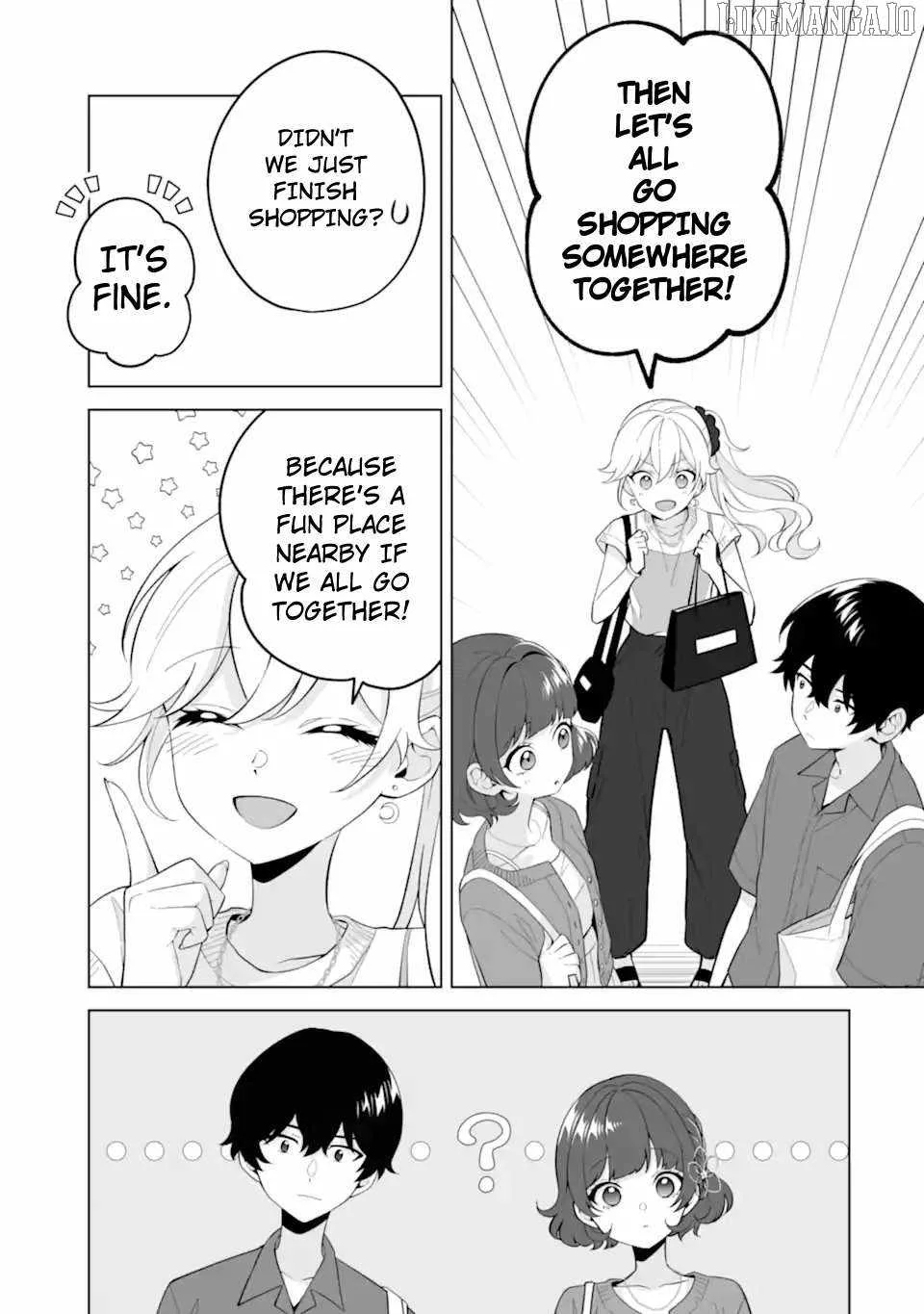 Please Leave Me Alone (For Some Reason, She Wants to Change a Lone Wolf's Helpless High School Life.) Chapter 30.1 page 11
