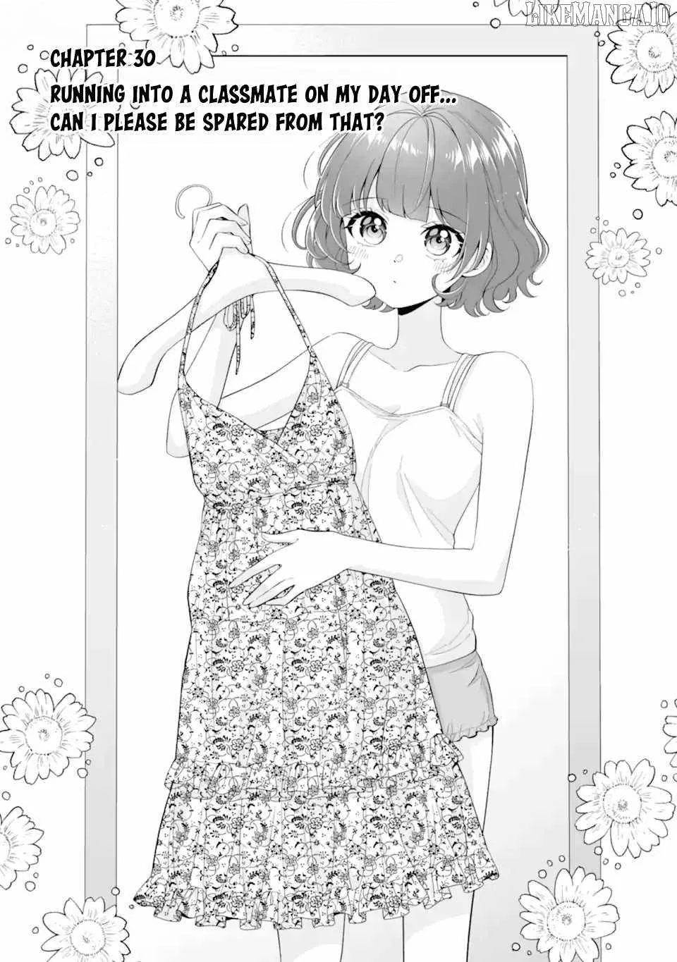 Please Leave Me Alone (For Some Reason, She Wants to Change a Lone Wolf's Helpless High School Life.) Chapter 30.1 page 3